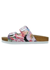 DOGO Damen Pantolette "Stella Good Things Are Ahead Damen Sandalen/ Sandaletten /", Gr. 40, bunt, Lederimitat, Schuhe, Vegan