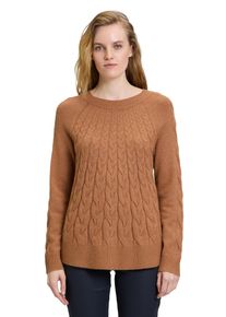 Betty Barclay Damen Strickpullover "Betty Barclay Strickpullover langarm", braun, casual, Gr. 42, Strick, Obermaterial: 50% Viskose, 27% Polyamid,
