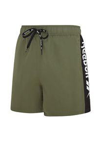 Reebok Herren Badeshorts "Clayton", grün, sportlich, Gr. XL, unifarben, Microfaser, Polyester, Badehosen, mit Kordeln