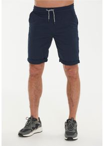 CRUZ Herren Shorts "Gilchrest", blau, casual, Gr. L, unifarben, 100% Baumwolle, Hosen, mit praktischen Seitentaschen