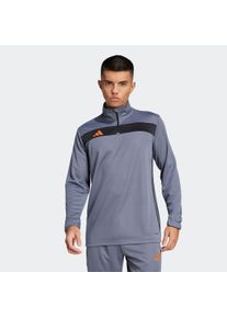 Herren Trainingsjacke "TIRO ES TOP", grau, sportlich, Gr. L, adidas Performance, Obermaterial: 100% Polyester, Jacken