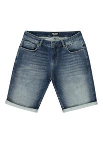 Cars Jeans Herren Jeansshorts "CALIFORNIA Den", blau, modisch, Gr. XXL, unifarben, Web, Denim/Jeans, Obermaterial: 79% Baumwolle, 20% Polyester, 1%