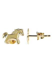 Adelia´s ADELIA ́S Damen Paar Ohrhänger "Neuheit 2025 - Mädchen Ohrstecker aus Gold 333", Mädchen, Gelbgold 333, gold, Gelbgold 333, Ohrringe