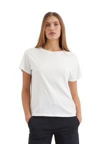 Marc O'Polo MARC O'POLO Damen T-Shirt "aus Organic Cotton", weiß, Basic, Gr. M, unifarben, Obermaterial: 100% Baumwolle, Shirts