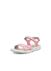 Ecco Damen Trekkingsandale "Ecco CRUISE II", Gr. 36, rosa, Leder, sportlich, Schuhe, Outdoorschuh, Sommerschuh, Freizeitsandale, mit Klettverschlüssen