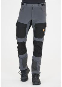 WHISTLER Herren Softshellhose "BEINA M", grau, sportlich, Gr. S, mehrfarbig, 65% Polyester, 35% Baumwolle, Hosen, aus atmungsaktivem Material