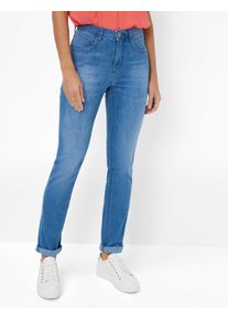Brax Damen 5-Pocket-Jeans "Style MARY", blau, Gr. 22, 75% Baumwolle, 17% Polyester, 5% Elastomultiester, 3% Elasthan, Jeans