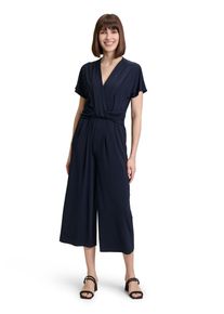 Betty Barclay Damen Overall "Betty Barclay Jumpsuit mit Eingrifftaschen", blau, feminin, Gr. 48, Jersey, Obermaterial: 95% Polyester, 5% Elasthan.,
