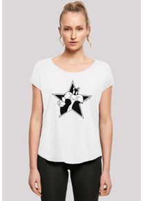 F4NT4STIC Damen T-Shirt "Looney Tunes Sylvester Cartoon Stern", weiß, casual, Gr. M, Obermaterial: 100% Baumwolle, Shirts, Damen,Premium