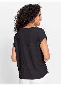 Inspirationen Damen T-Shirt "Shirt", schwarz, Gr. 38, unifarben, 99% Polyester, 1% Elasthan, Shirts