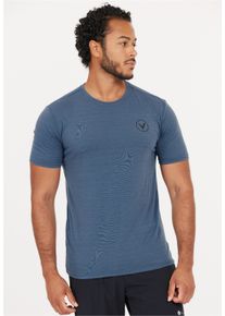Virtus Herren Funktionsshirt "JOKERS", blau, casual, Gr. XL, unifarben, 86% Polyester, 10% Viskose, 4% Elasthan, Shirts, mit atmungsaktiver