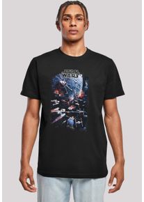 F4NT4STIC Herren T-Shirt "Star Wars Galaxy Space Fight Classic", schwarz, casual, Gr. XXL, Obermaterial: 100% Baumwolle, Shirts, Print