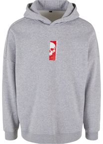 Thug Life Herren Kapuzensweatshirt "Thug Life Herren Thug Life Saboteur Hoody", grau, Gr. M, bedruckt, 80% Baumwolle, 20% Polyester, Sweatshirts