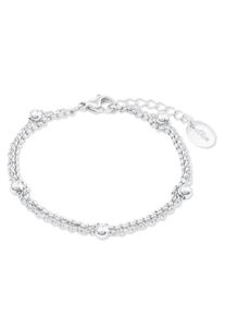 s.Oliver Damen Armband "Schmuck Geschenk, Armkette", Edelstahl, silber, Edelstahl, Armbänder