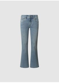 Pepe Jeans Damen 5-Pocket-Jeans "FLARE LW PIMLICO", blau, casual, Gr. 28, Denim/Jeans, Obermaterial: 92% Baumwolle, 6% Polyester, 2% Elasthan, Jeans,