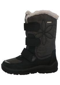 Lurchi Kinder Winterstiefel "Kajana-SYMPATEX", Gr. 28, schwarz, Lederimitat, Textil, sportlich, Schuhe, Winterboots mit Klettverschlüssen,