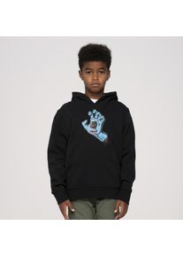 Santa Cruz Kinder Kapuzensweatshirt "YOUTH SCREAMING HAND HOOD", schwarz, sportlich, Gr. 122, Obermaterial: 65% Polyester, 35% Baumwolle, Sweatshirts