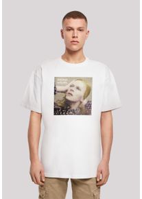 F4NT4STIC Herren T-Shirt "David Bowie Rock Music Hunky Dory", weiß, casual, Gr. M, Obermaterial: 100% Baumwolle, Shirts, Print