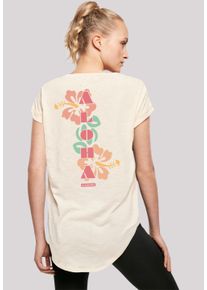 F4NT4STIC Damen T-Shirt "Aloha", beige, casual, Gr. XXL, Obermaterial: 100% Baumwolle, Shirts, Print