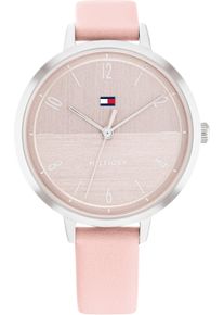 Tommy Hilfiger Damen Quarzuhr "SPORT", rosa, Armbanduhren, Armbanduhr, Damenuhr, analog, Lederarmband
