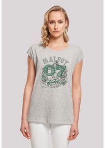 F4NT4STIC Damen T-Shirt "Harry Potter Draco Malfoy Seeker", grau, casual, Gr. XS, Obermaterial: 100% Baumwolle, Shirts, Print