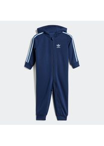 Kinder Overall "ONESIE", blau, sportlich, Gr. 80, adidas originals, Obermaterial: 70% Baumwolle, 30% Polyester, Overalls