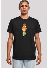 F4NT4STIC Herren T-Shirt "Pebbles Feuerstein", schwarz, casual, Gr. XXL, Obermaterial: 100% Baumwolle, Shirts, Herren,Premium