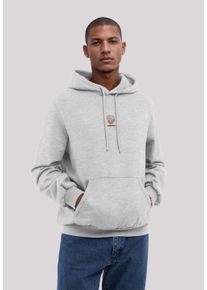 F4NT4STIC Herren Kapuzenpullover "Mood Stickerei", grau, casual, Gr. S, Obermaterial: 80% Baumwolle, 20% Polyester, Pullover, Premium Qualität