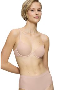 Triumph Damen Bügel-BH "Body Make-Up WHP", Gr. 70smooth natur, Microtouch, Obermaterial: 62% Polyester, 23% Polyamid, 15% Elasthan, unifarben, Basic,