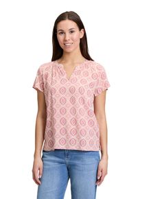 Cartoon Damen Shirtbluse "Cartoon Blusenshirt mit Rüschen"cream, apricot, modisch, Gr. 46, Obermaterial: 100% Viskose., Blusen