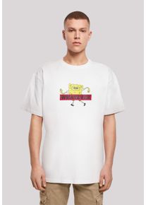 F4NT4STIC Herren T-Shirt "Spongebob Schwammkopf WHATEVER", weiß, casual, Gr. XL, Obermaterial: 100% Baumwolle, Shirts, Print