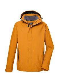 Killtec Herren Outdoorjacke "KOS 87 MN JCKT_XENIOS", gold, sportlich, Gr. L, Oberstoff: 100% Polyester, Futter: 100% Polyester, Jacken, Wasser- und