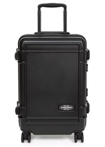 Eastpak Hartschalen-Trolley "RESIST'R CASE S BRUSHED METAL mit 30 Jahren Garantie", schwarz, Polycarbonat, metallic, festlich, Koffer, Reisegepäck