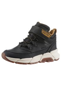 Geox Kinder Winterboots "J FLEXYPER PLUS BOY ABX", Gr. 29, schwarz, Lederimitat, Textil, casual, Schuhe, Sneaker, Freizeitschuh mit Geox Spezial