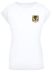 F4NT4STIC Herren Kurzarmshirt "F4NT4STIC Damen", weiß, casual, Gr. L, unifarben, 100% Baumwolle, Shirts