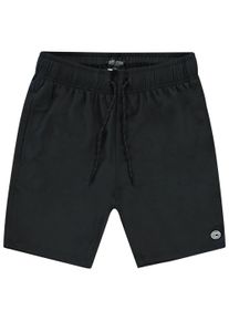 Cars Jeans Herren Badeshorts "BEMINO Swimshort", schwarz, modisch, Gr. M, unifarben, Web, Polyester, Badehosen
