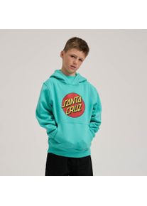 Santa Cruz Kinder Kapuzensweatshirt "YOUTH CLASSIC DOT HOOD", blau, sportlich, Gr. 122, Obermaterial: 65% Polyester, 35% Baumwolle, Sweatshirts