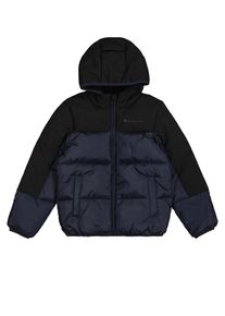 Champion Kinder Winterjacke, blau, Gr. S, Obermaterial: 100% Polyamid. Obermaterial 2: 100% Polyester. Futter: 100% Polyamid. Wattierung: 100%