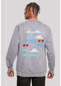 F4NT4STIC Herren Kapuzenpullover "Happy New Year Silvester 2023", grau, casual, Gr. 4XL, Obermaterial: 50% Baumwolle, 50% Polyester, Pullover, Print