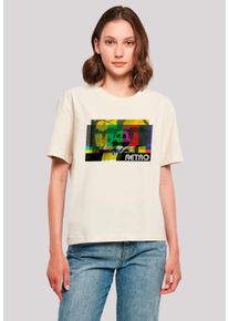 F4NT4STIC Damen T-Shirt "Heroes of Childhood Tao Tao Cassette", weiß, casual, Gr. S, Obermaterial: 100% Baumwolle, Shirts, Retro, Heroes of