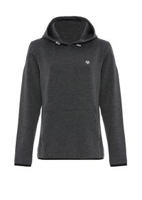 MOROTAI Damen Kapuzenpullover "MOROTAI Damen MOROTAI Sakura Travel Hoodie", grau, casual, Gr. S, mehrfarbig, 50% Polyester, 40% Modal, 10% Elasthan,