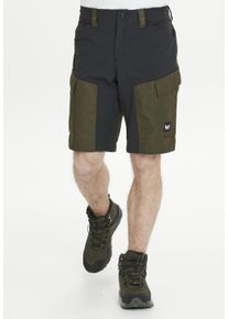 WHISTLER Herren Shorts "ROMMY", schwarz, casual, Gr. S, mehrfarbig, 93% Polyester, 7% Elasthan, Hosen, mit atmungsaktivem Materialmix