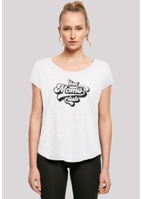 F4NT4STIC Damen T-Shirt "Muttertag Family Vibes für Moms Club", weiß, casual, Gr. S, Obermaterial: 100% Baumwolle, Shirts, Premium Qualität