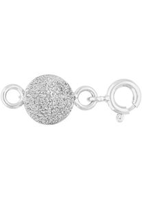 Firetti Magnetschließe "Schmuck Geschenk Silber 925 Verlängerung Kette zum Einhängen Kugel", silber, Silber, L:2,2cm Ø:8mm, Schmuck-Wechselteile