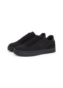 Herren Sneaker "CLASSIC CUPSOLE MG CANVAS", Calvin Klein Jeans, Gr. 44, schwarz, Textil, sportlich, Schuhe, Schnürschuh, Halbschuh, Freizeitschuh mit