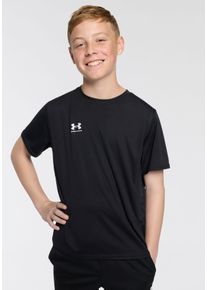Under Armour Kinder T-Shirt "CHALLENGER", schwarz, sportlich, Gr. M, Obermaterial: 100% Polyester, Shirts, Für Kinder