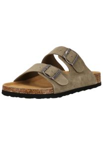 CRUZ Herren Sandale "Cosimo", Gr. 39, grau, Rindsleder, casual, Schuhe, aus atmungsaktivem Material