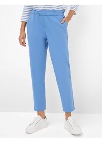 Brax Damen 3/4-Hose "Style MONA S", blau, Gr. 48, 78% Baumwolle, 19% Lyocell, 3% Elasthan, Hosen