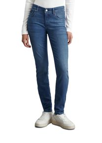 Marc O'Polo Damen Slim-fit-Jeans "mit CIRCULOSE", blau, casual, Gr. 26, MARC O'POLO DENIM, unifarben, Obermaterial: 57% Baumwolle, 34% Viskose, 5% Polyester, 4%