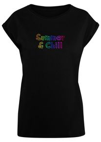 Merchcode Herren T-Shirt "Merchcode Damen", schwarz, casual, Gr. XS, bedruckt, 100% Baumwolle, Shirts